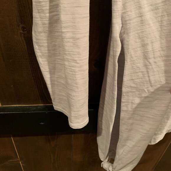 Lululemon Medium Long Sleeve Shirt Crewneck Asymmetrical Women's Size L/XL - Picture 4 of 8